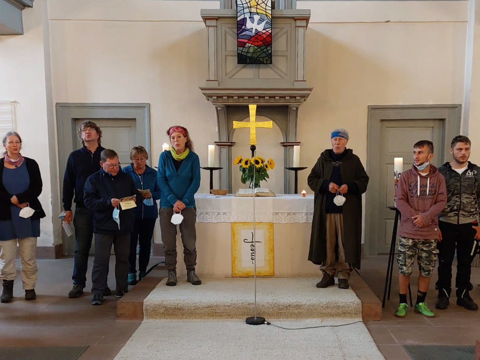 Pilgergottesdienst in Lindenfels mit Pfarrerin Jutta Grimm-Helbig