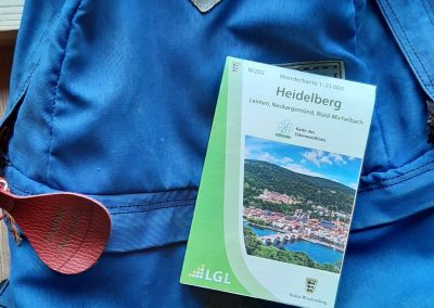 Die Wander · karte Heidelberg (W202)