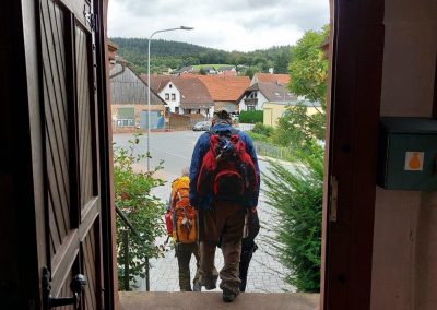 Besuch der Kapelle und Stempelstelle Unter-Abtsteinach