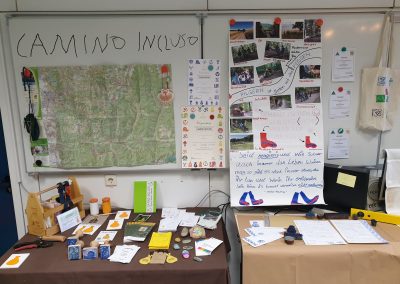 Tag der offenen Tür: der Infostand zum Camino Incluso