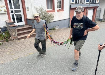 Die Zottelschnur bringt unterwegs gute Laune.