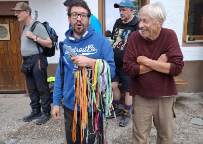 Der Abschied von der Pilgergruppe aus Essen fällt schwer! So schön war die Zeit!